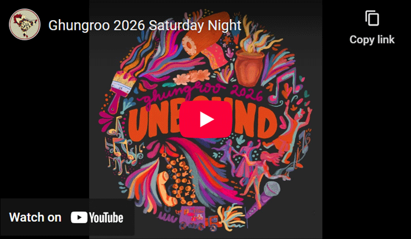 Ghungroo Unbound 2026 YouTube Thumbnail