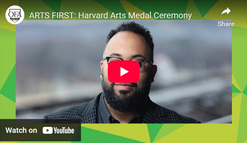Harvard Arts Medal Ceremony