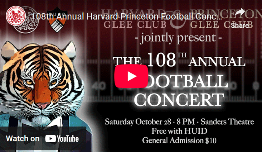 108th Annual Harvard Princeton Football Concert YouTube Thumbnail