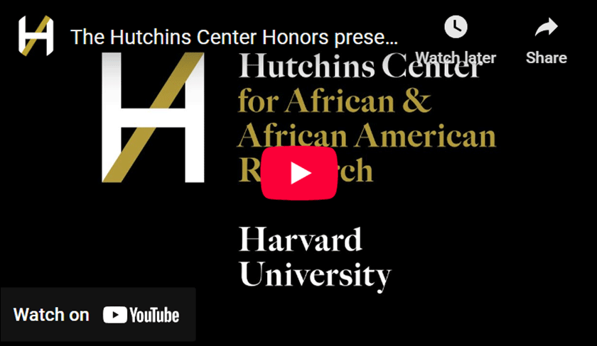 2025 W. E. B. Du Bois Medal Ceremony YouTube Thumbnail