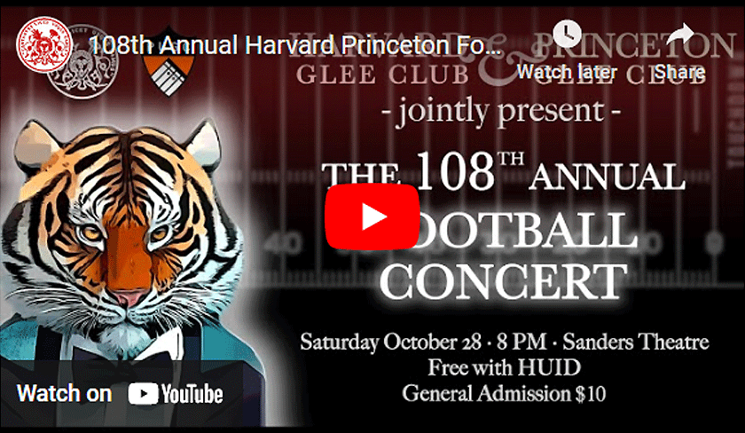 108th Annual Harvard Princeton Football Concert YouTube Thumbnail